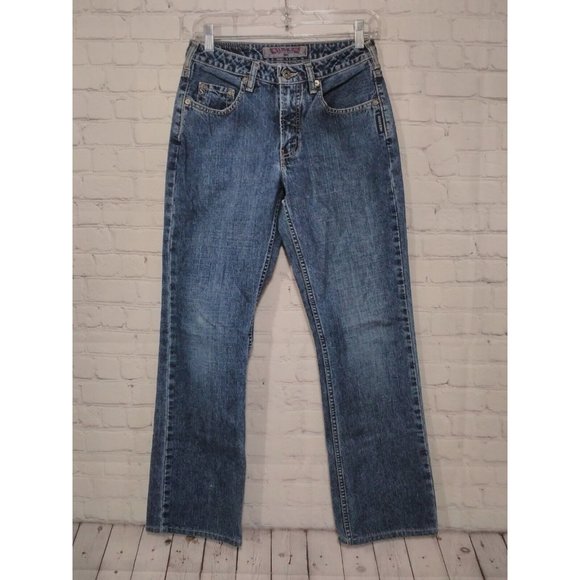 Silver Blue Jeans Mid-Rise Made in Canada Size 28x34 Medium Wash (28x31) - Picture 2 of 6